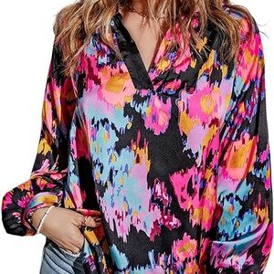 BTFBM Women's Casual Boho Blouse